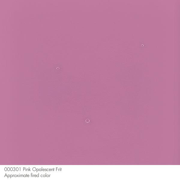 Bullseye Glass Pink Opalescent Frit COE90